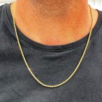 cadena de oro hombre