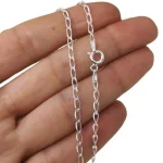 cadena de plata hombre