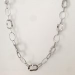 cadena de plata mujer