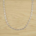 cadena de plata mujer