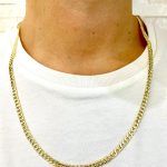 cadena oro hombre