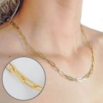 cadena oro mujer
