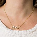 colgante con nombre
