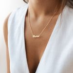 colgante con nombre