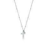colgante plata mujer