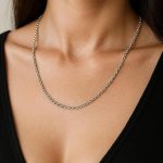 colgante plata mujer