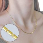 collar de oro mujer