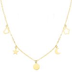 collar de oro mujer