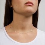 collar oro mujer