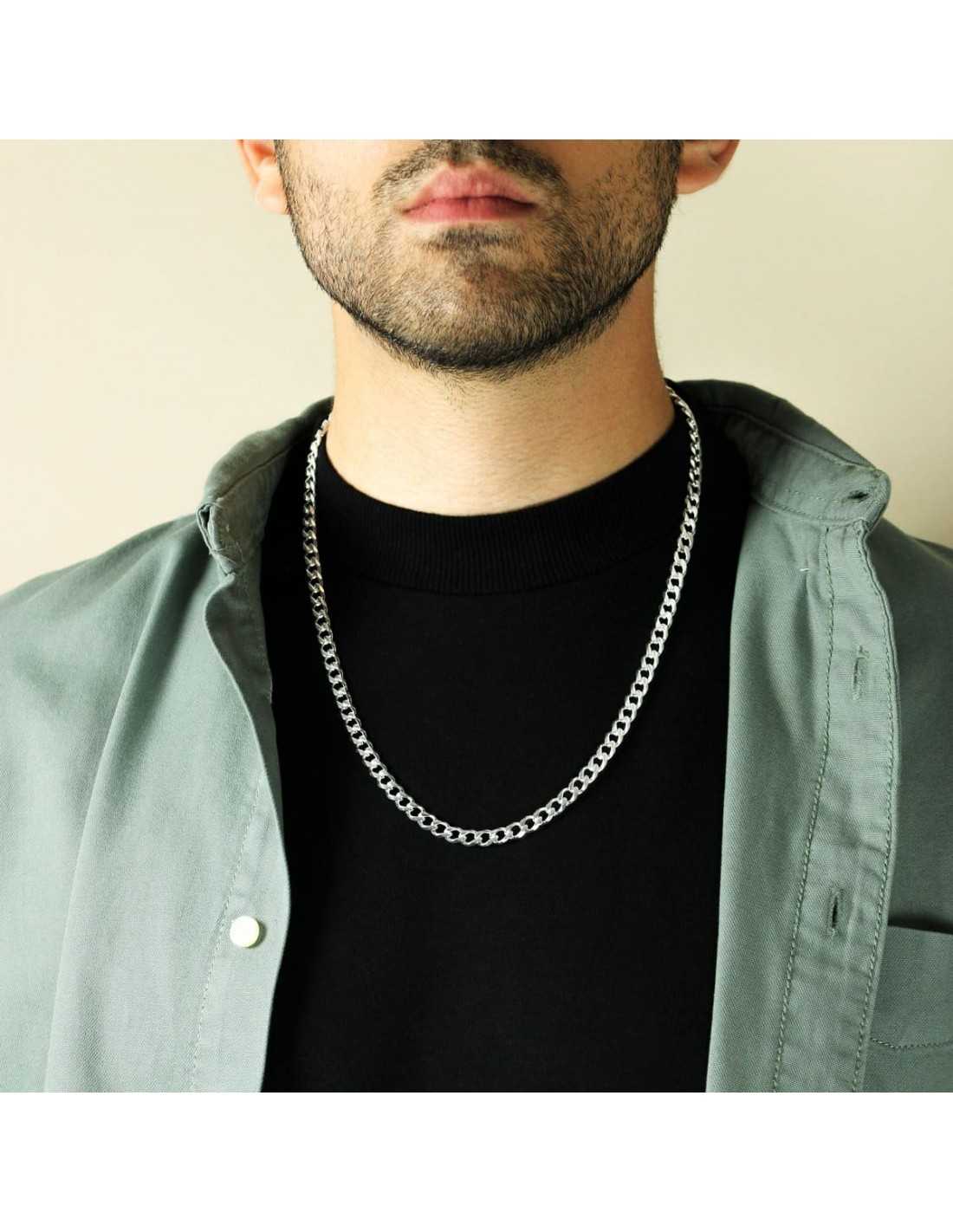 collar-plata-hombre-693cey-1.jpg collar plata hombre - Imagen 1