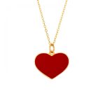 collar rojo