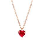 collar rojo