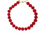 collar rojo